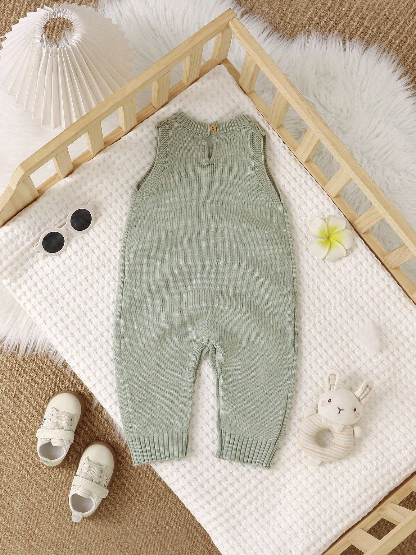 Macacão Sem Mangas com Gola, Estilo Casual Minimalista - lifestyle