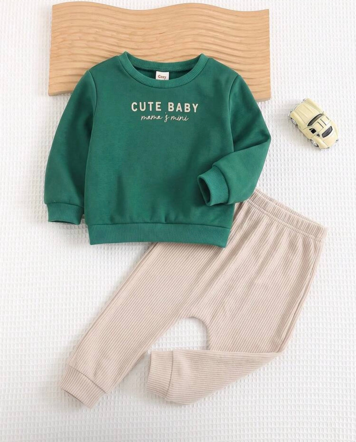 Conjunto de 2 Peças para Bebê Menino