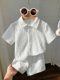 Conjunto de Gola Polo Tricotada e Short