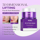 Creme Facial Lifting e Firmador 3D KOEC
