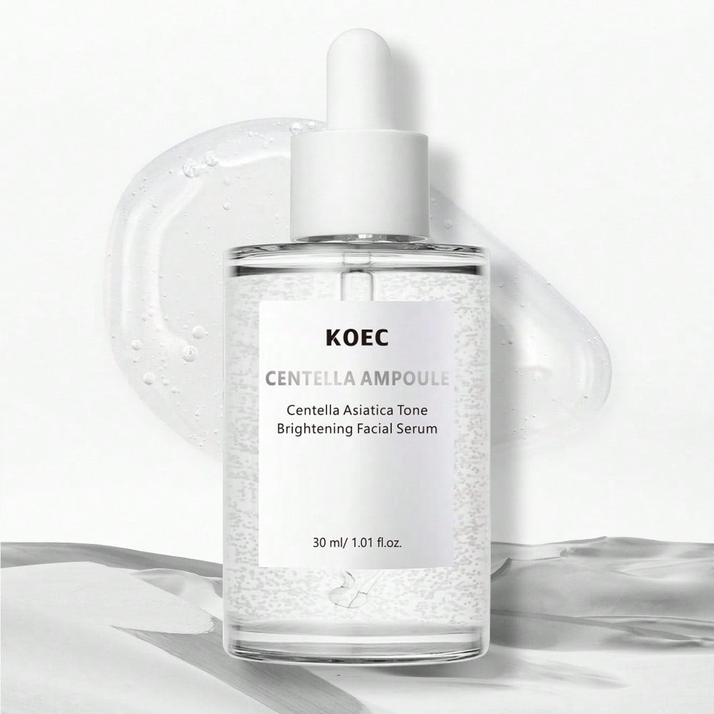 Essência Facial de Centella Asiática KOEC em uso