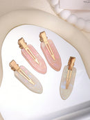 Kit com 4 Presilhas de Cabelo em Acetato