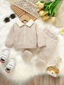Conjunto de Suéter Bebê, Minimalista