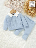 Conjunto de Suéter Bebê, Minimalista