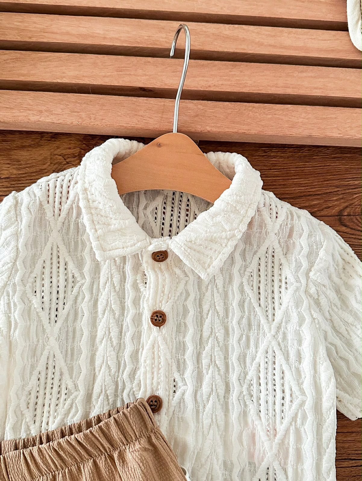 Detalhes de Conjunto Casual de Bebe