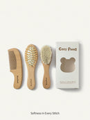 Kit de Cuidados para Bebê em Madeira